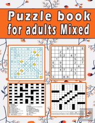 Puzzle Book For Adults Mixed