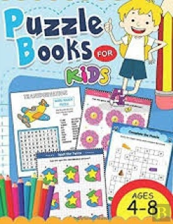 Bertrand.pt - Puzzle Book For Kids Ages 4-8