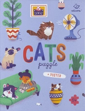 Puzzle Cats - 54 Peças