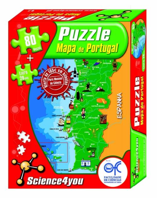 Mapa de Portugal - Livro - Bertrand