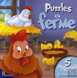 Bertrand.pt - Puzzles À La Ferme ; Poules