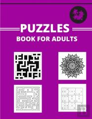 Puzzles Book For Adults