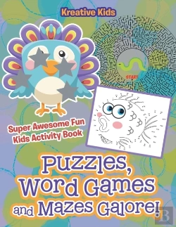 Bertrand.pt - Puzzles, Word Games And Mazes Galore! Super Awesome Fun Kids Activity Book