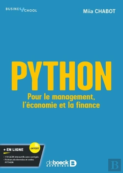 Bertrand.pt - Python : Pour Le Management, L'Économie Et La Finance