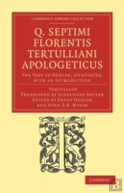 Bertrand.pt - Q. Septimi Florentis Tertulliani Apologeticus