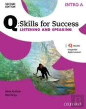 Q Skills For Success: Intro Level: Listening & Speaking Split Student Book A With Iq Online