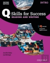 Q Skills For Success: Intro Level: Reading & Writing Student Book With Iq Online