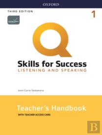 Q: Skills For Success: Level 1: Listening And Speaking Teacher'S Handbook With Teacher'S Access Card