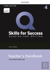 Q: Skills For Success: Level 4: Eading And Writing Teacher'S Handbook With Teacher'S Access Card