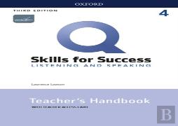 Q: Skills For Success: Level 4: Listening And Speaking Teacher'S Handbook With Teacher'S Access Card