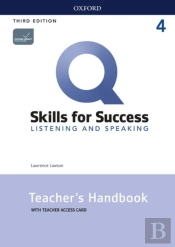 Q: Skills For Success: Level 4: Listening And Speaking Teacher'S Handbook With Teacher'S Access Card