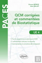 Qcm Commentees Et Corrigees De Biostatistique - Ue4
