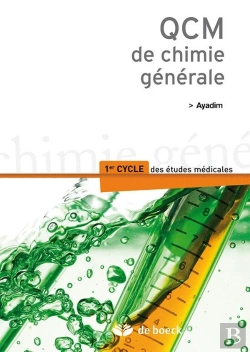 Bertrand.pt - Qcm De Chimie Générale