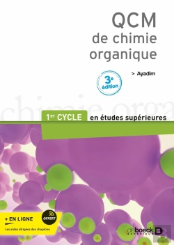 Bertrand.pt - Qcm De Chimie Organique : 1er Cycle Des Études Médicales