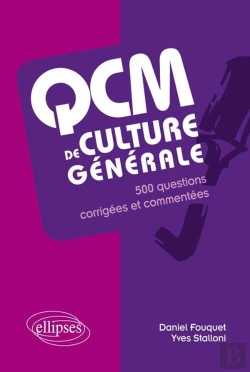 Bertrand.pt - Qcm De Culture Générale. 500 Questions Corrigées Et Commentées