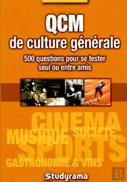 Bertrand.pt - Qcm De Culture Générale ; 500 Questions Pour Se Tester Seul Ou Entre Amis