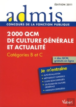 Bertrand.pt - Qcm De Culture Generale Et Actualite Cat C Et B