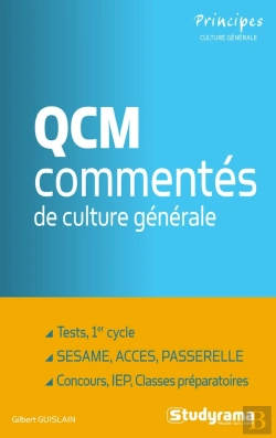 Bertrand.pt - Qcm De Culture Generale