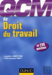 Qcm De Droit Du Travail En 250 Questions (Édition 2012)