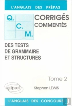 Bertrand.pt - Qcm De Grammaire Et Structures 89/91 - Tome 2