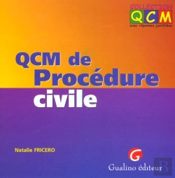 Bertrand.pt - Qcm De Procedure Civile