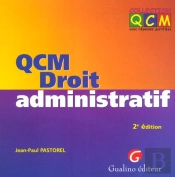 Qcm Droit Administratif ; 2e Edition