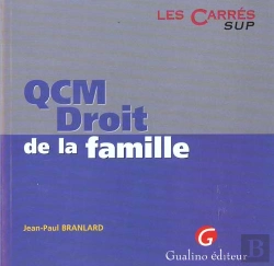 Bertrand.pt - Qcm Droit De La Famille