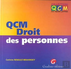 Bertrand.pt - Qcm Droit Des Personnes