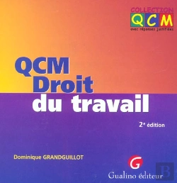 Bertrand.pt - Qcm Droit Du Travail ; 2e Edition