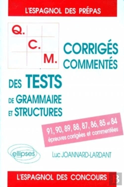 Bertrand.pt - Qcm Grammaire Et Structures 1984-1991