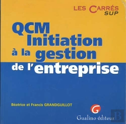Bertrand.pt - Qcm Initiation A La Gestion De L'Entreprise