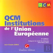 Qcm : Institutions De L'Union Européenne (9e Édition)