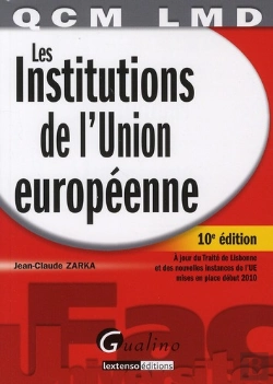 Bertrand.pt - Qcm. Institutions De L'Union Europeenne,