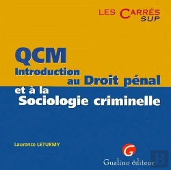 Bertrand.pt - Qcm Introduction Droit Penal