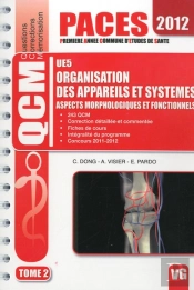 Qcm Paces Ue5 Organisation Des Appareils Et Systemes T.2