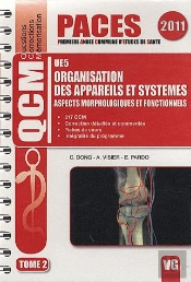 Qcm Paces Ue5 Tome2 Organisation Des Appareils Et Systemes