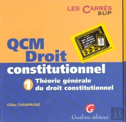 Bertrand.pt - Qcm Theorie Generale Du Droit Constitutionnel