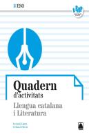Quadern D'Activitats. Llengua Catalana I Literatura 3eso - A Prop