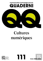 Quaderni : Quaderni N° 111, Communication, Technologie, Pouvoir