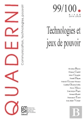 Quaderni : Quaderni, N° 99-100/Hiver 2019-2020