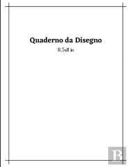 Quaderno Da Disegno