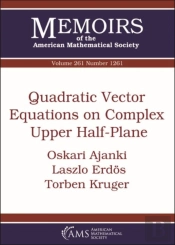 Quadratic Vector Equations On Complex Upper Half-Plane