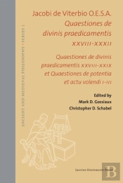 Quaestiones De Divinis Praedicamentis Xxviii-Xxxii