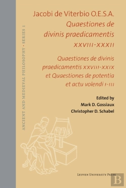 Bertrand.pt - Quaestiones De Divinis Praedicamentis Xxviii-Xxxii