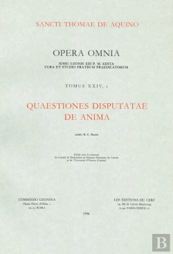 Bertrand.pt - Quaestiones Disputatae De Anima - Tome 24