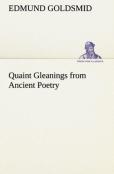 Quaint Gleanings From Ancient Poetry