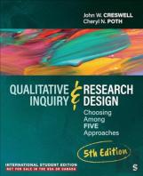 Qualitative Inquiry And Research Design - International Student Edition