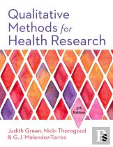 Qualitative Methods For Health Research