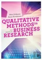Qualitative Methods In Business Research