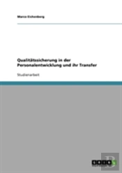 Qualitatssicherung In Der Personalentwicklung Und Ihr Transfer